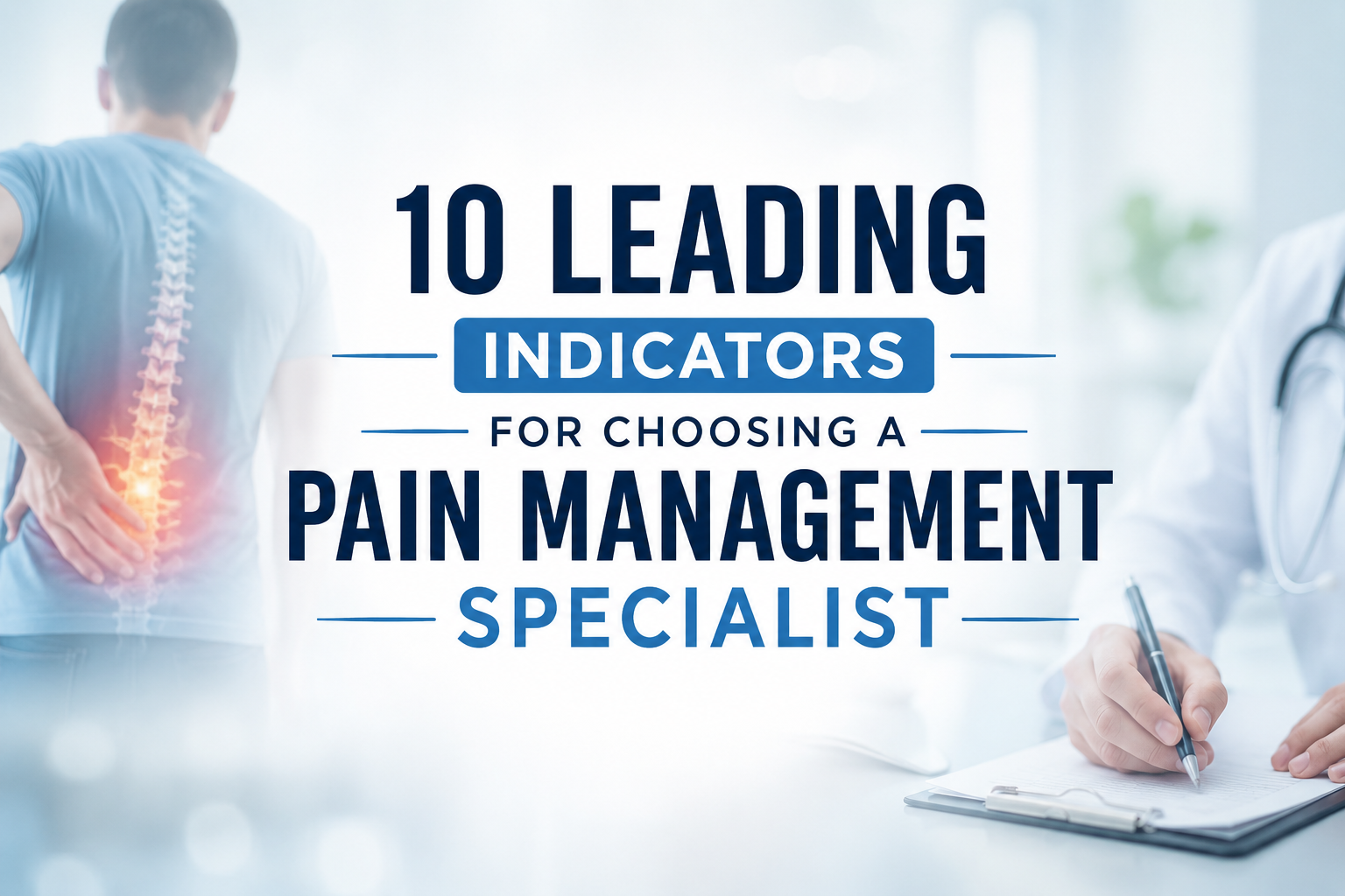 10 leading indicators for pain management